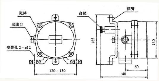 YHL-O-双向拉绳开关YHL-O 用户满意_双向拉绳开关胶带机保护拉绳开关