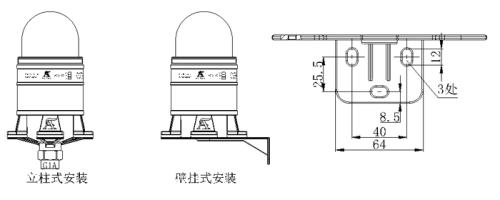 GST-H消防声光报警器设备选型_报警器声光报警灯安装图