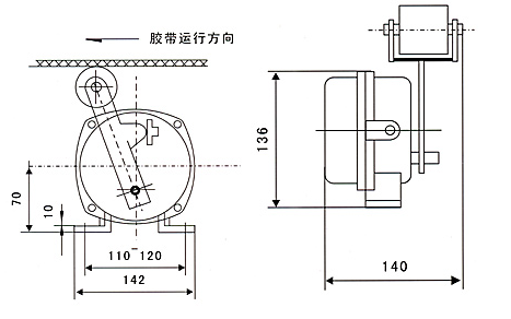 料流速度HR-LLⅡ型_料流检测器防爆料流开关